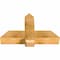 Ekena Millwork Eugene Rough Sawn Timber Gable Bracket, Western Red Cedar, 36"W x 23"H x 6"D x 6"F, 15/12 Pitch GBW036X23X0606EUG00RWR - alternate 5